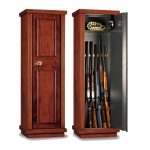 Armadio portafucili Modello DL107 RIVESTITO IN LEGNO Armadio portafucili Modello DL107 RIVESTITO IN LEGNO