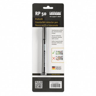 RP 50 Penna per banconote - Test di autenticità: composizione chimica