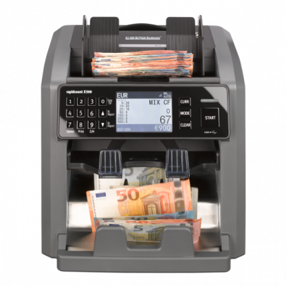 Rapidcount X 500 - conta verifica e valorizza le banconote