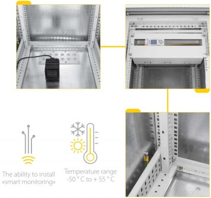 Outdoor cabinets with optional climate control Guardian M IPcom Company