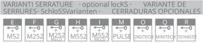 Casseforti componibili ERGON 2270/TC certificate EN 1143-1 V varianti