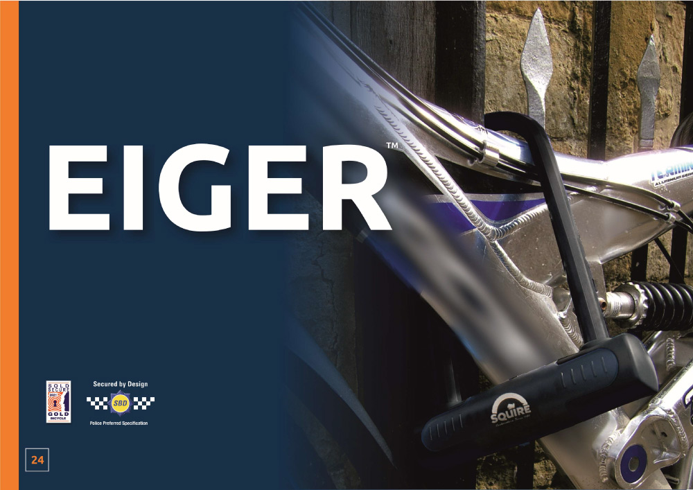 Sistemi chiusura di sicurezza bici e moto Eiger 230