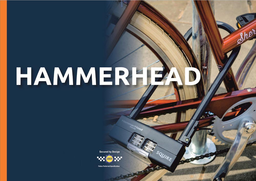 Sistemi chiusura di sicurezza bici ad arco HammerHead 230 10C