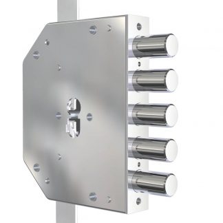 Serratura per porta blindata a cilindro europeo a planare CR 2105 PE
