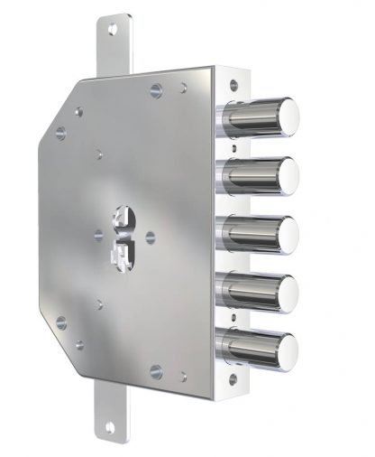 Serratura per porta blindata a cilindro europeo a planare CR 2105 PE