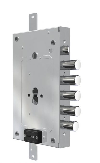 Doppia serratura per porta blindata a planare CR 2956 PE-DM