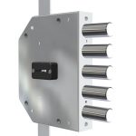 Serratura per porta blindata a doppia mappa a planare CR 2105 DM Serratura per porta blindata a doppia mappa a planare CR 2105 DM