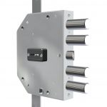 Serratura per porta blindata a doppia mappa a planare CR 2255 DM Serratura per porta blindata a doppia mappa a planare CR 2255 DM