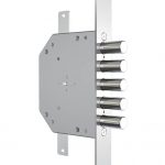 Serratura per porta blindata a doppia mappa da infilare CR 2101 DM Serratura per porta blindata a doppia mappa da infilare CR 2101 DM