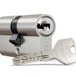 Titan T200 Cilindro europeo Doppio cilindro con prolunga pomolo - Sistemi a chiave reversibile - DOM CR Serrature