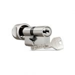 Titan T200 Cilindro europeo Doppio cilindro con pomolo - Sistemi a chiave reversibile - DOM CR Serrature