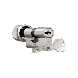 Titan T200 Cilindro europeo Doppio cilindro con pomolo - Sistemi a chiave reversibile - DOM CR Serrature